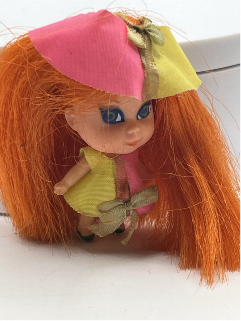 VINTAGE 1960s-1968 Mattel Little Liddle Kiddle Luanna Luana Lucky Doll HTF SEE